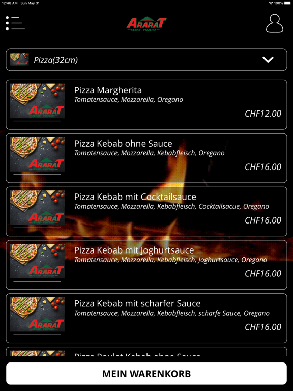 Screenshot #5 pour Ararat Pizzeria Gossau
