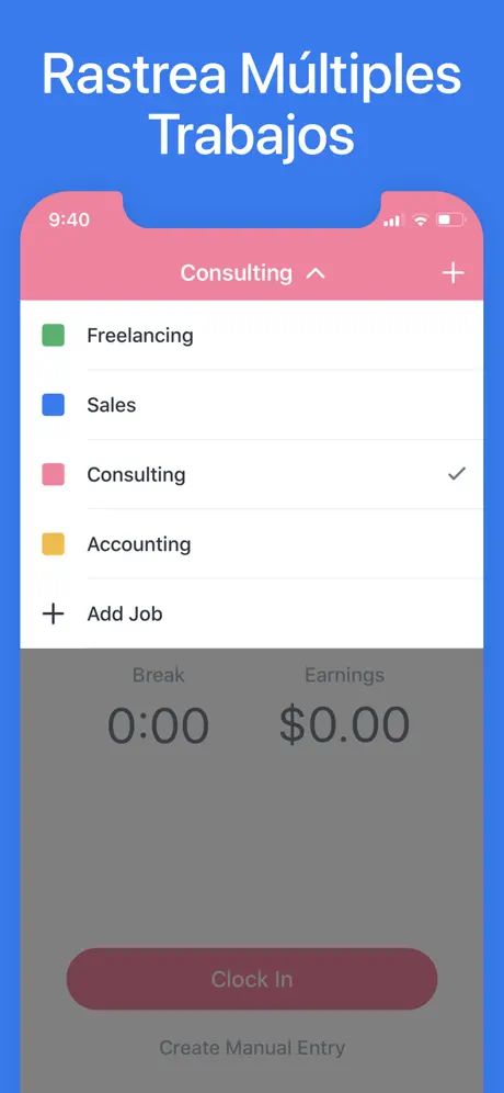 Hours: Tiempo de Trabajo