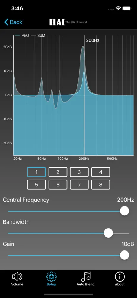 In Wall Sub Control
