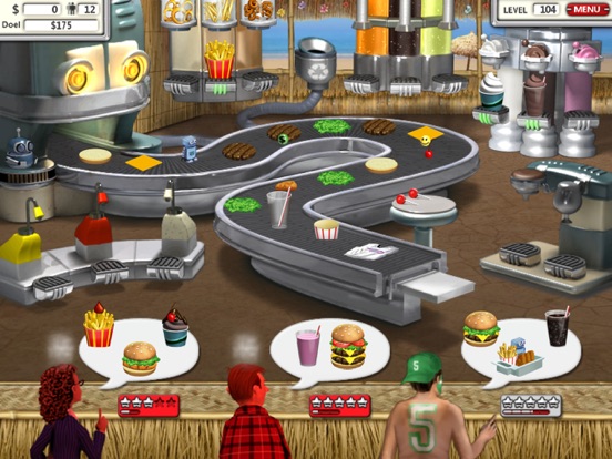 Burger Shop 2 iPad app afbeelding 3
