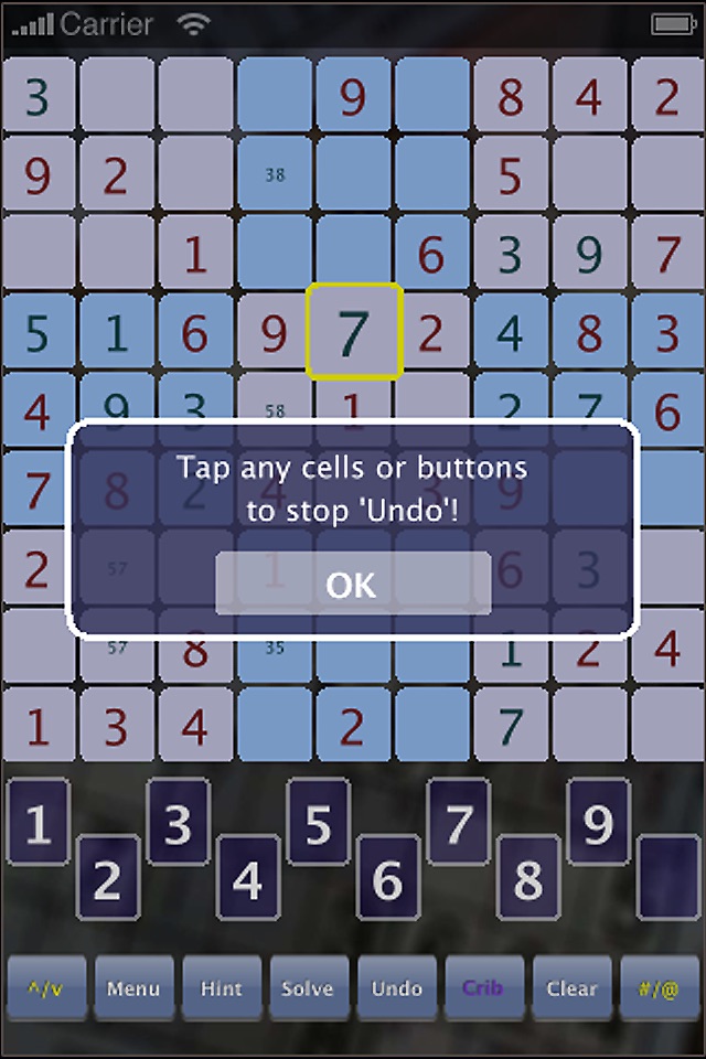 Sudoku SuperDoKu HD lite screenshot 4