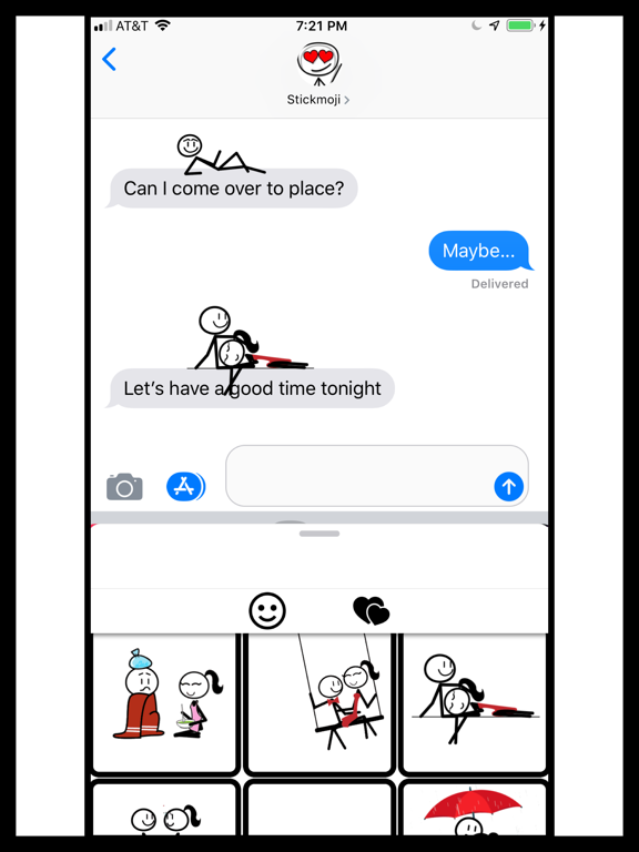 Screenshot #5 pour Stickmoji Cute Love Stickers