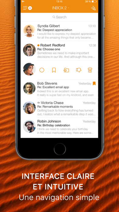 Screenshot #3 pour Premium email app pour Hotmail