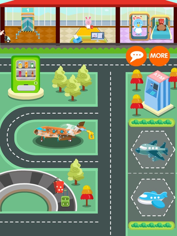 Airport Simulation iPad screenshot