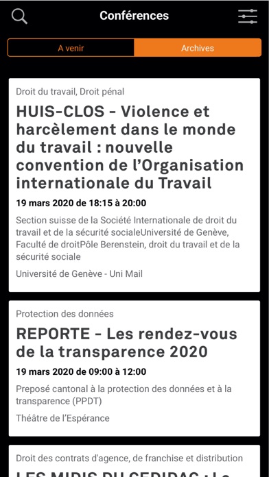 Screenshot #2 pour Formation permanente - ODAGE