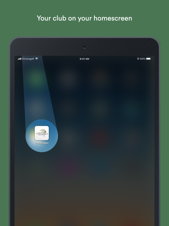 The Bridges at Beresford iPad screenshot 1 - Sports app