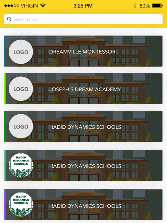 SchoolTry iPad screenshot