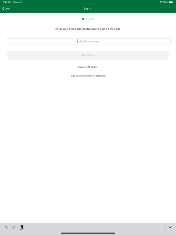 St. Luke's Lutheran Church iPad screenshot 4 - Lifestyle app
