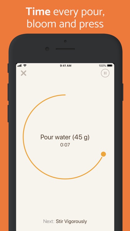 Brew Timer - Coffee Recipes screenshot-0