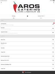Aros Catering ipad bilder 0
