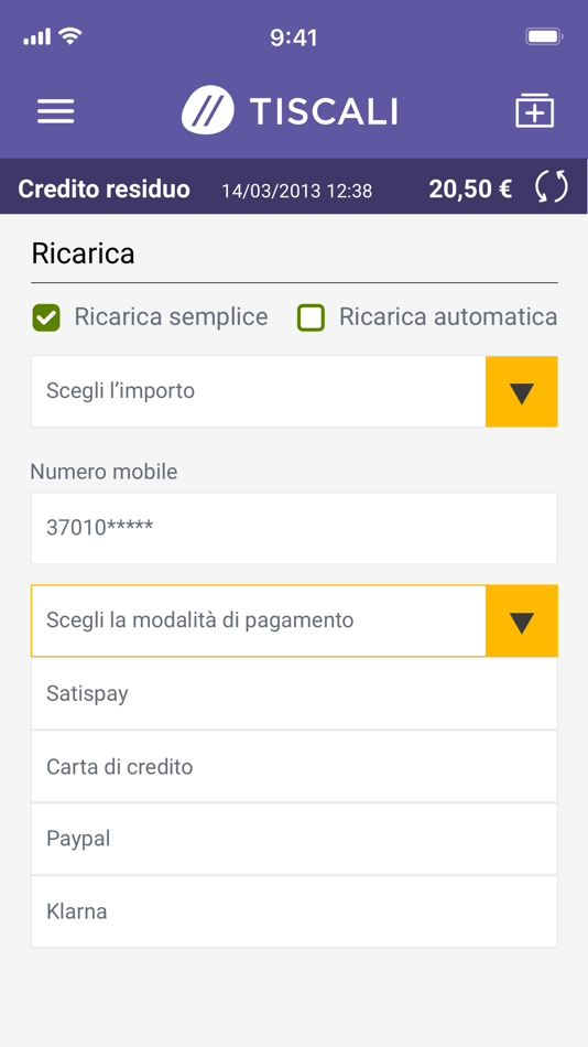 #8. MyTiscali (iOS) Podle: Tiscali Italia SpA