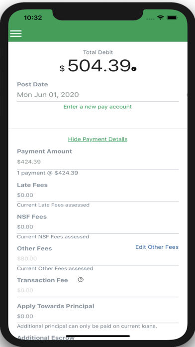 Virginia Housing Mortgage App Screenshot