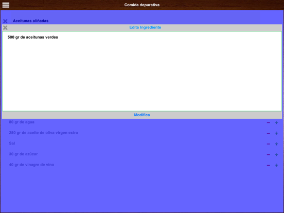 Cocina para Llevar iPad screenshot 5 - Food & Drink app