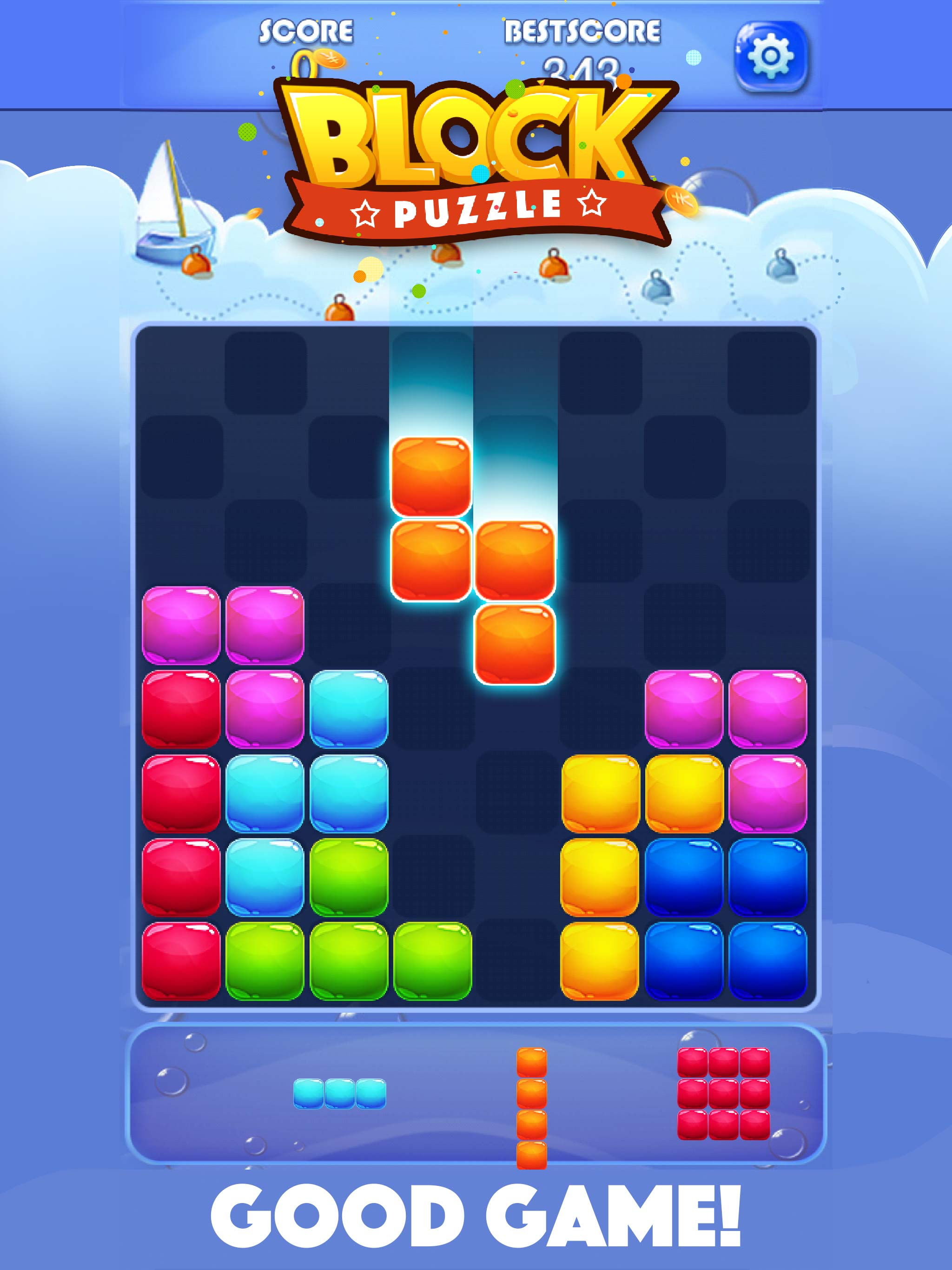 Candy Block Puzzle Blitz