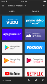 NVIDIA SHIELD TV screenshot