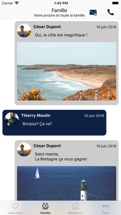 Screenshot #1 pour FamilyVisio
