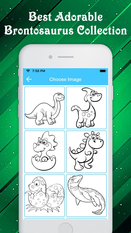 Brontosaurus Coloring for all