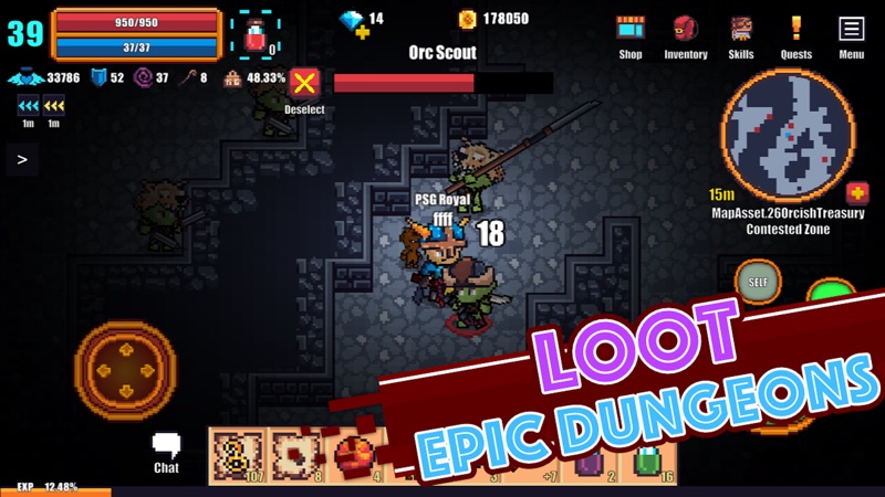 Pixel Knights Online - MMORPG screenshot 4