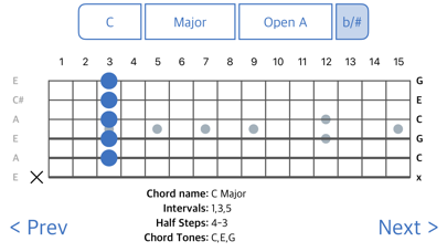 Screenshot #2 pour ChordFinder For Guitar