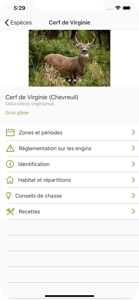 Zone Chasse screenshot #1 for iPhone