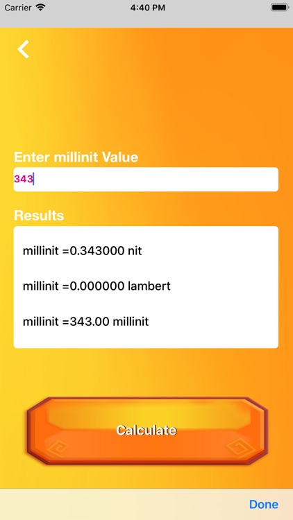 Luminance Current Force