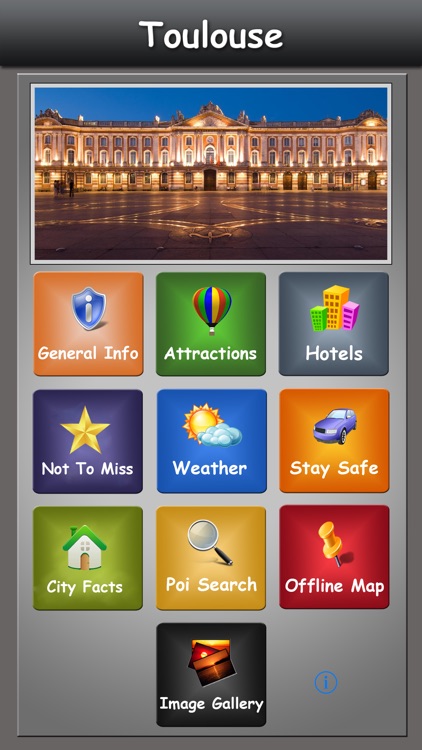 Toulouse Offline Map Guide