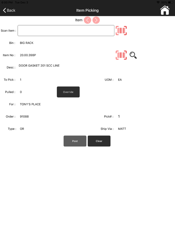 App screenshot