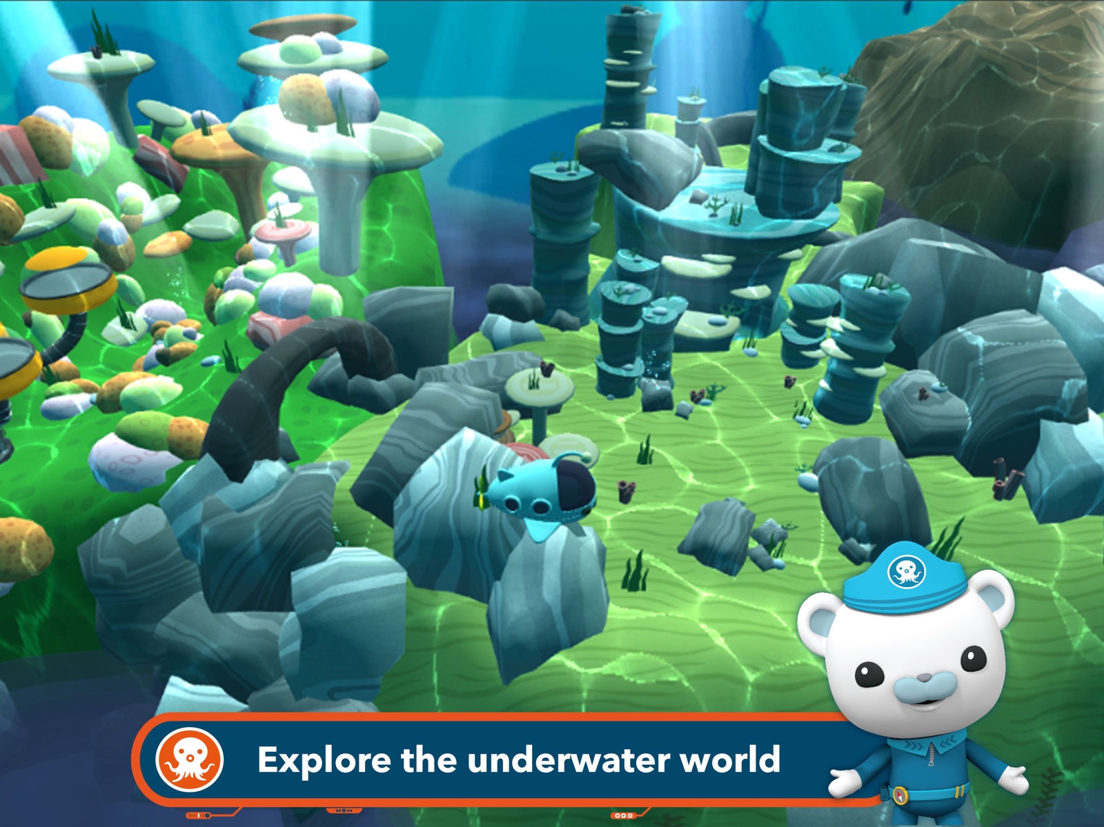 Octonauts The Whale Shark ipad screenshot 1