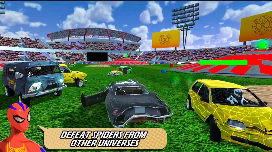 #4. Spider Car Crash (iOS) 由: Mariya Ivanova
