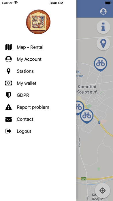 Komotini Bikes Screenshot