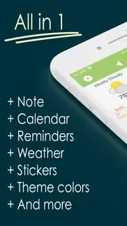 awesome calendar lite iphone resimleri 1