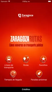 zaragoza rutas iphone capturas de pantalla 1