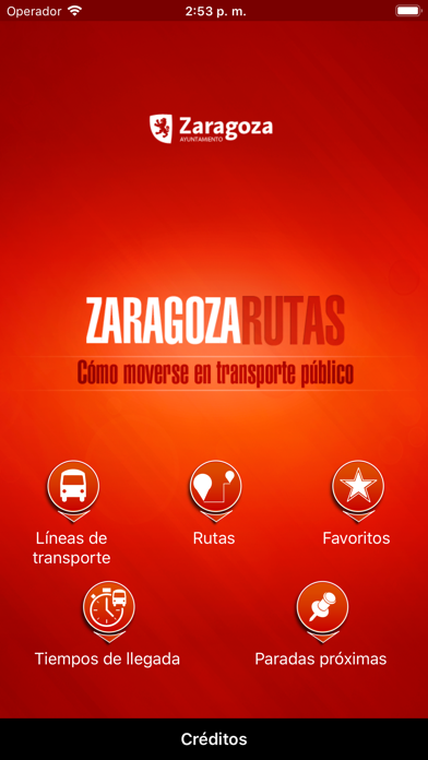 Zaragoza Routes Screenshot