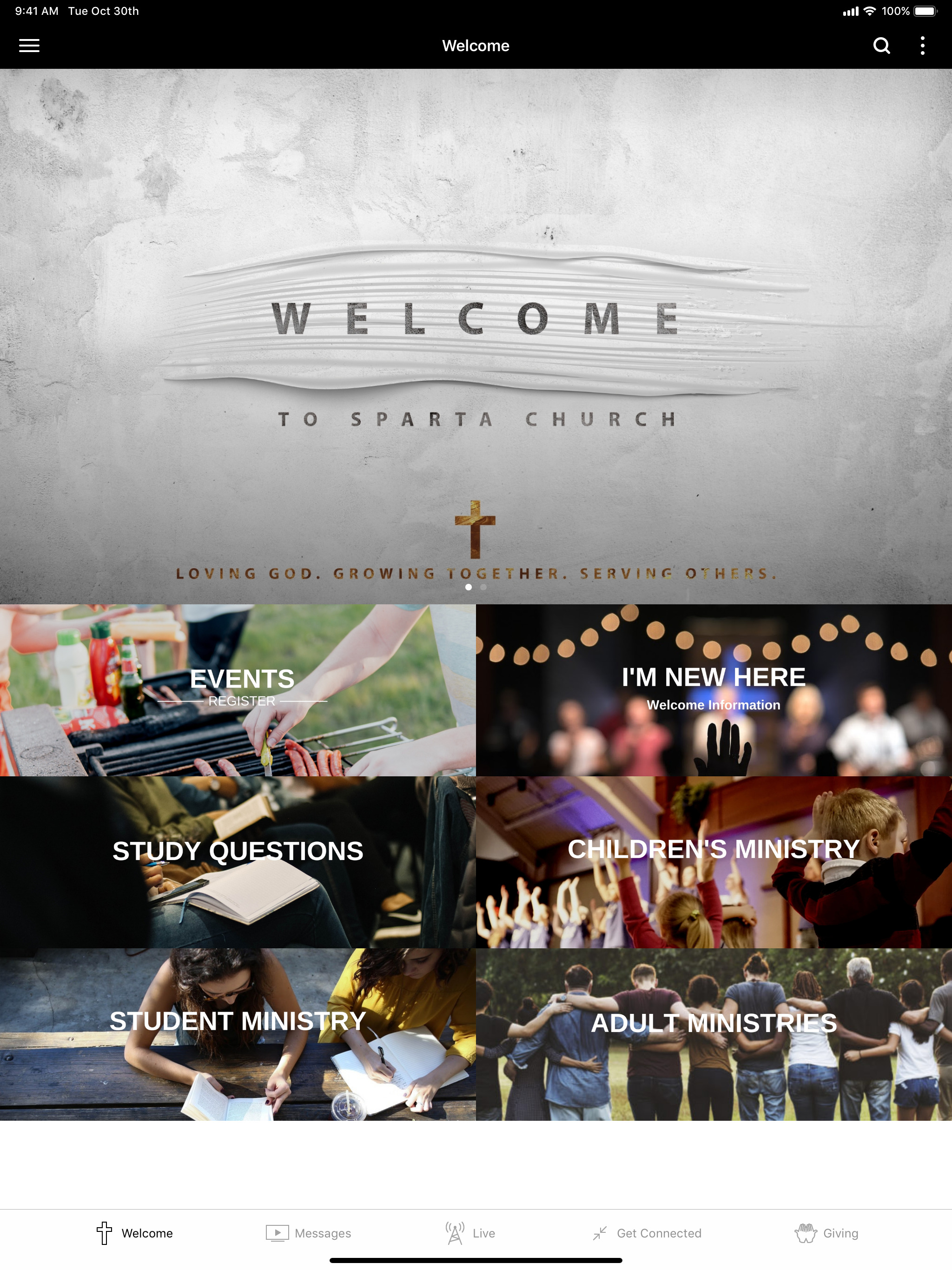 Sparta Church screenshot 4