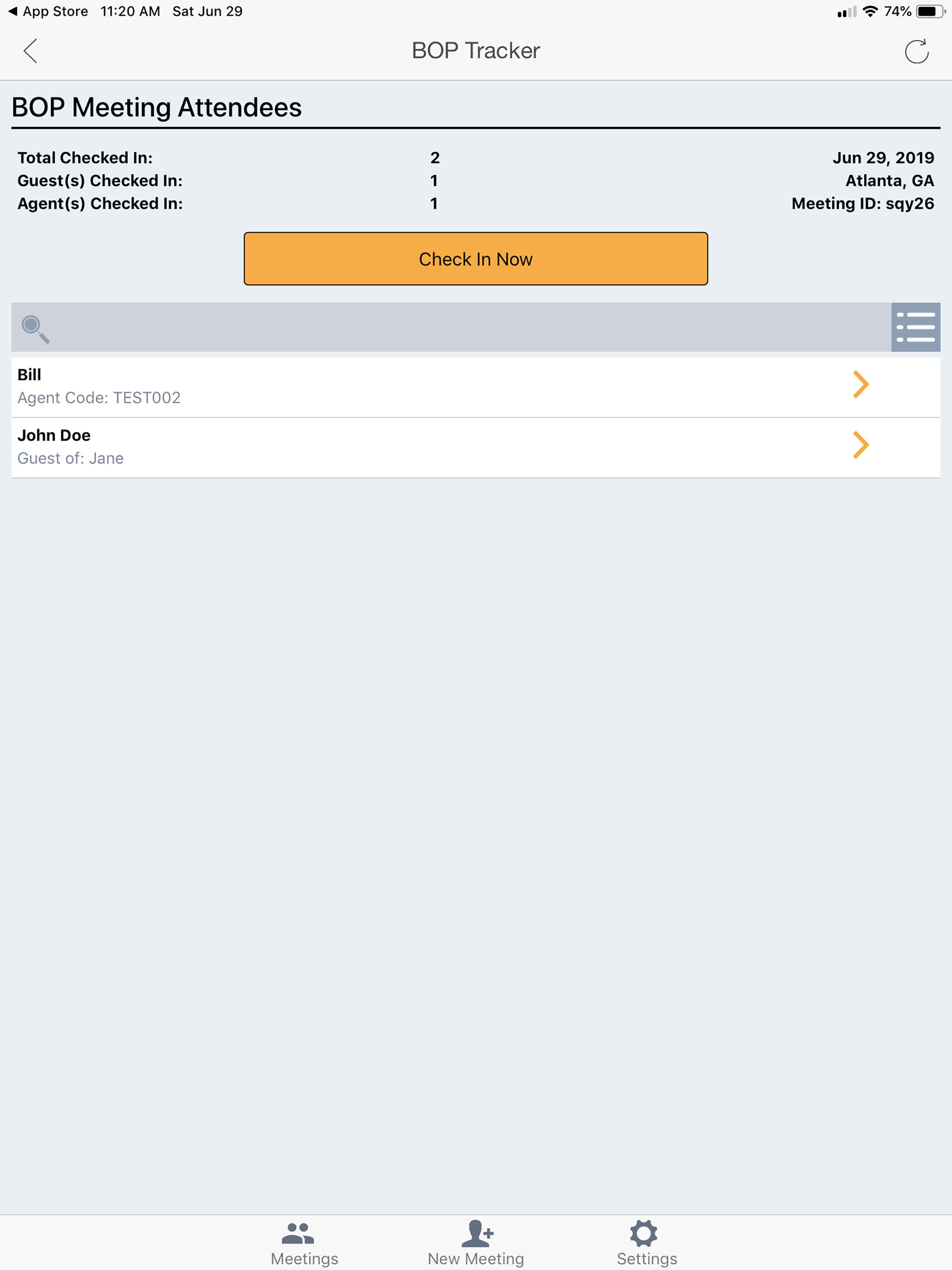 BOP Tracker screenshot 4