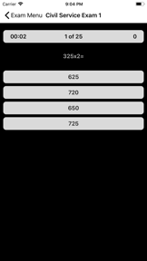 Civil Service Exam Prep screenshot