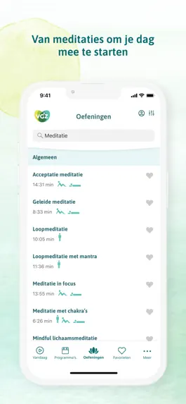 Game screenshot VGZ Mindfulness Coach hack