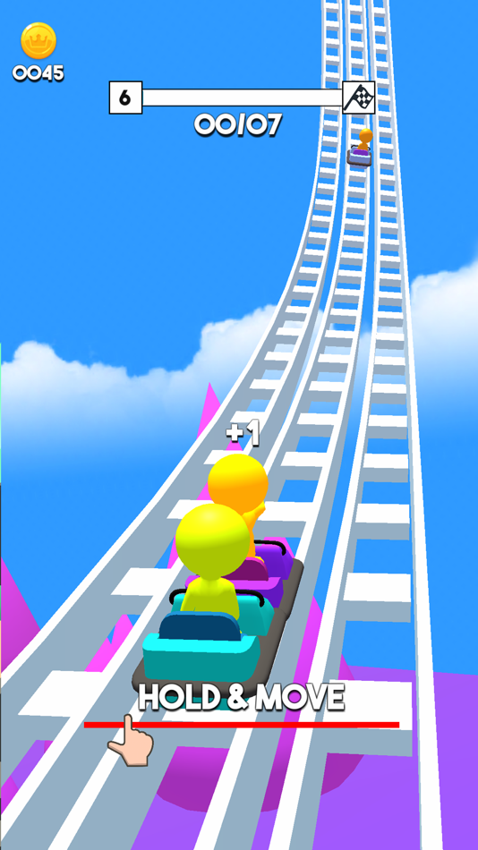#2. Roller Coaster Rescue (iOS) Podle: LHD Games