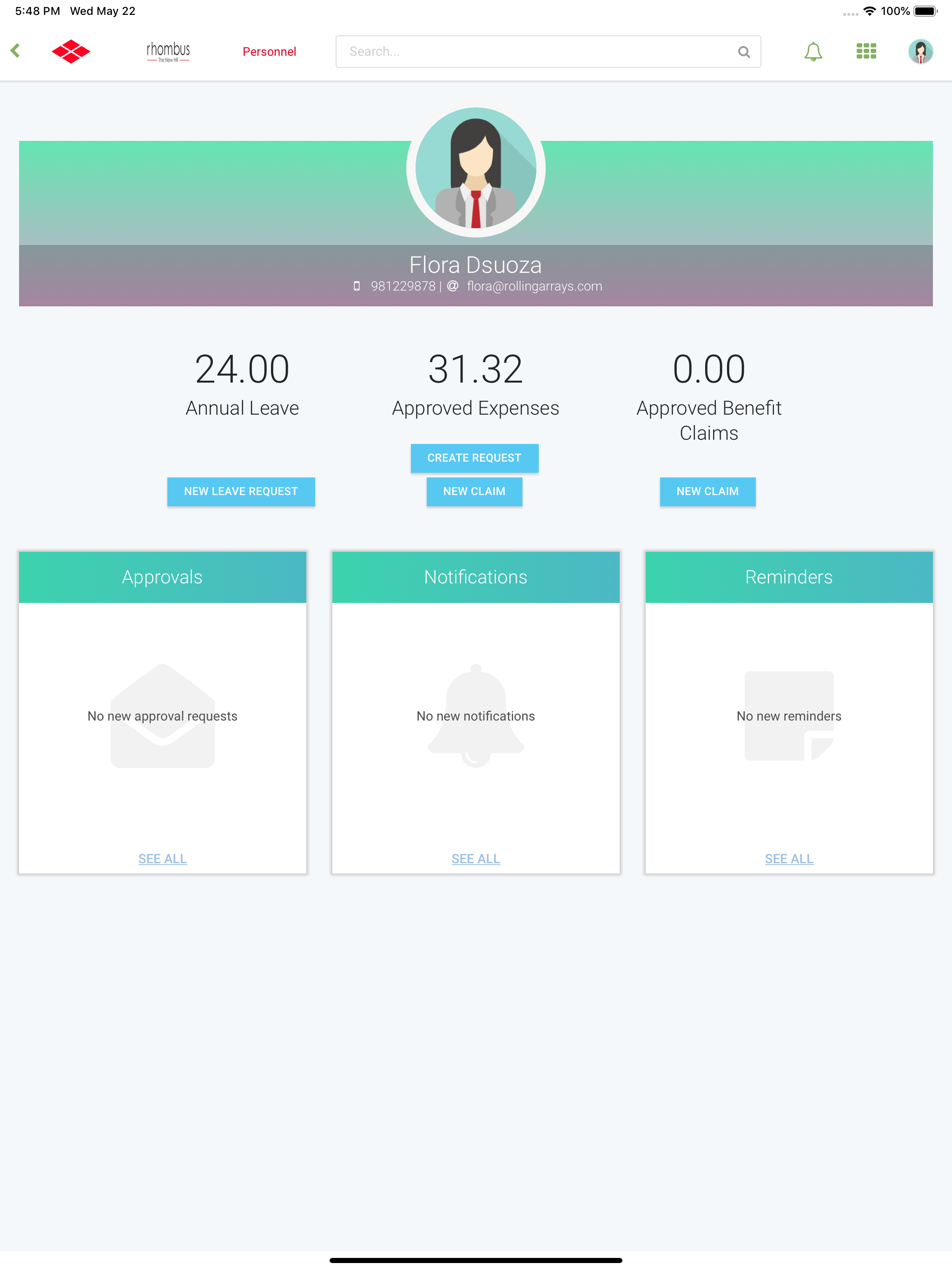 Rhombus HR screenshot 7