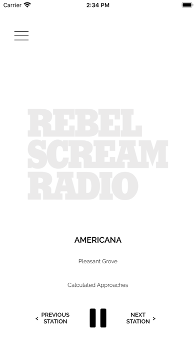 Screenshot 4 of Rebel Scream Radio App