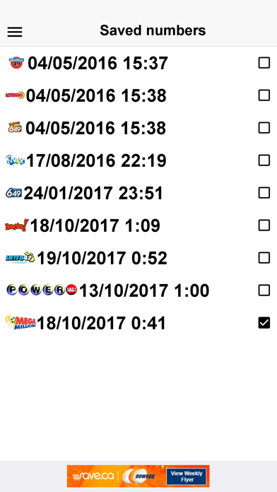 SlickLotto Screenshot