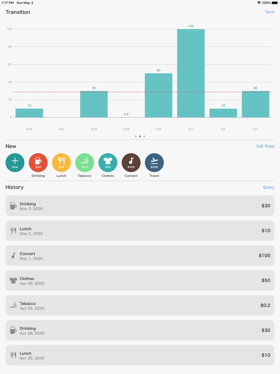 iPad screenshot