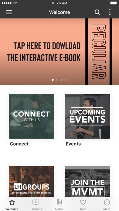 Lighthouse Church App Screenshot