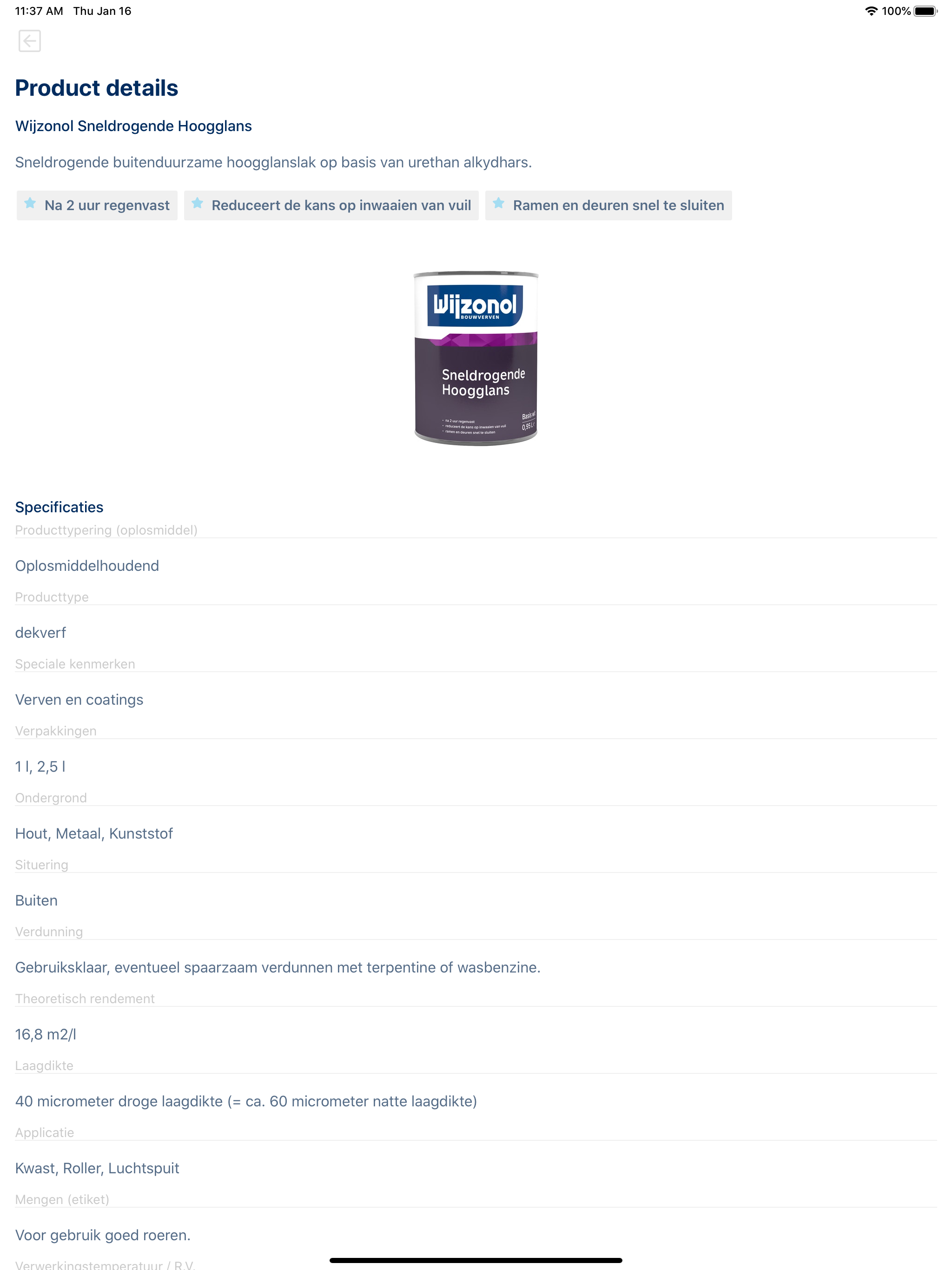 Wijzonol Verftechnisch Advies screenshot 10