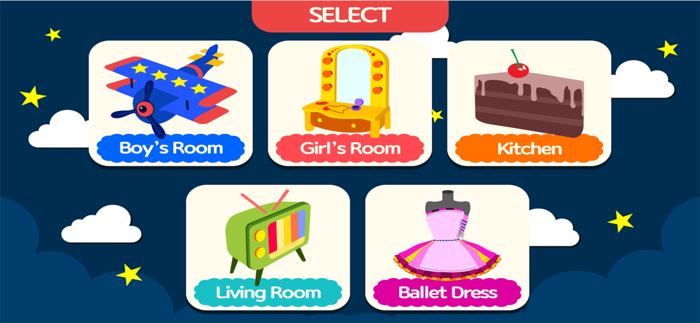 3D Coloring -Playing House 2