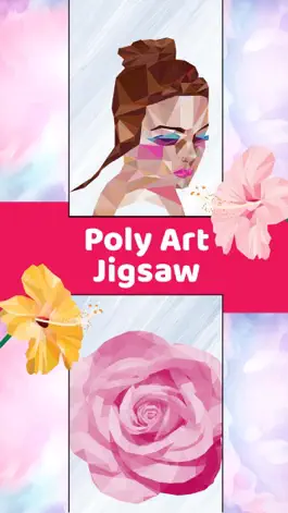 Game screenshot Poly Art Jigsaw Idle Painter mod apk
