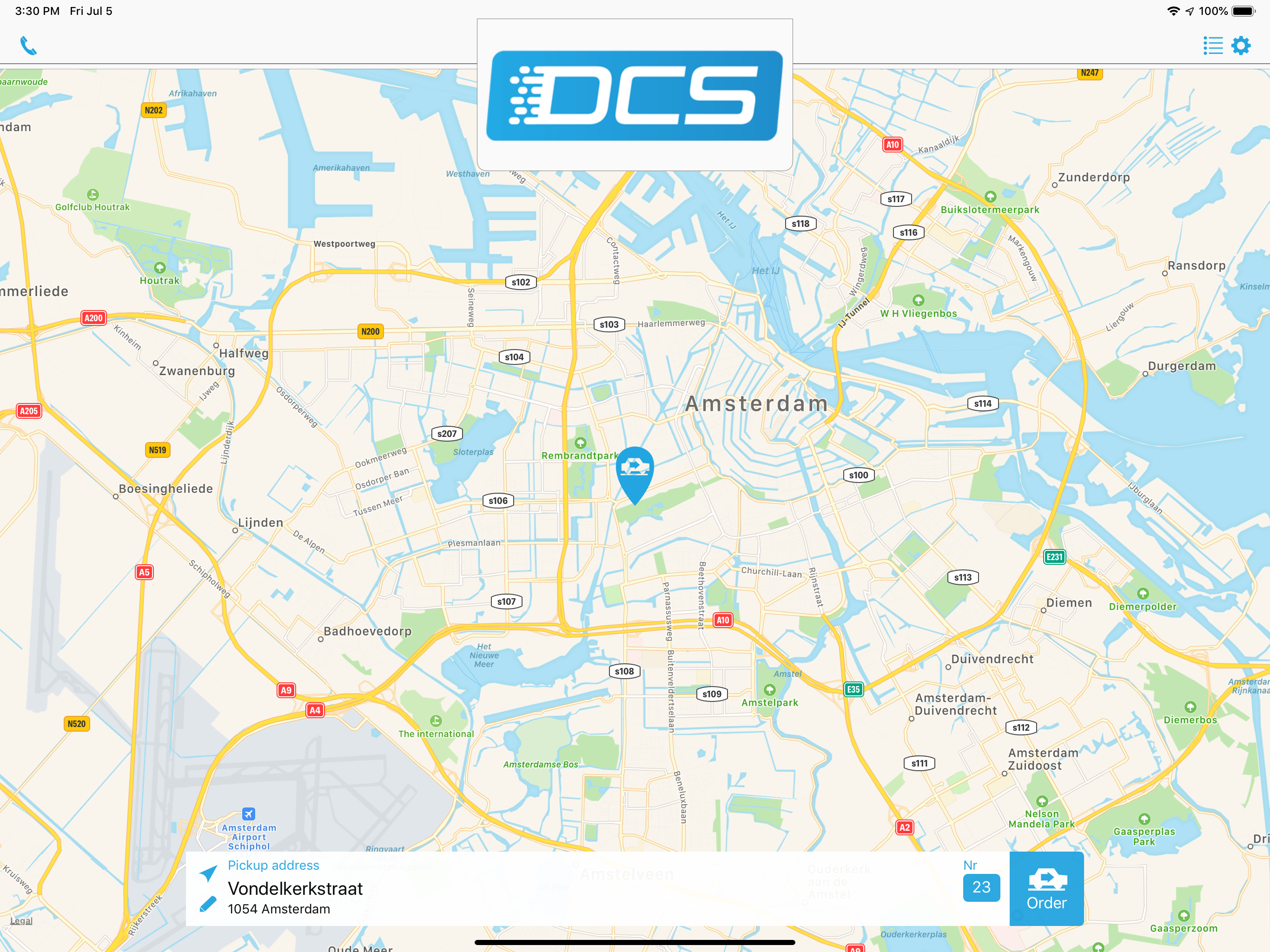 Bookings DCS screenshot 3