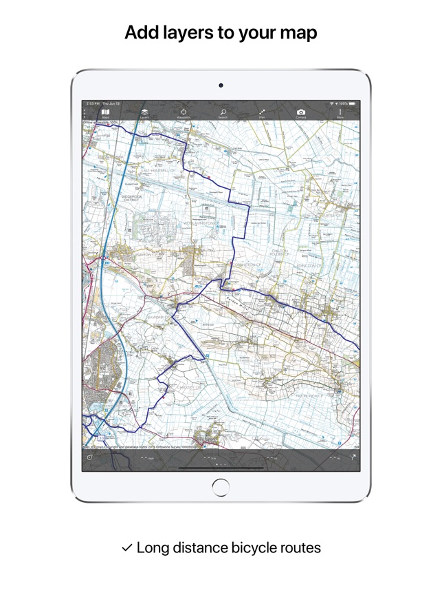 Intenso Banco Laurea breve topo maps for ipad Gestione E squadra contro