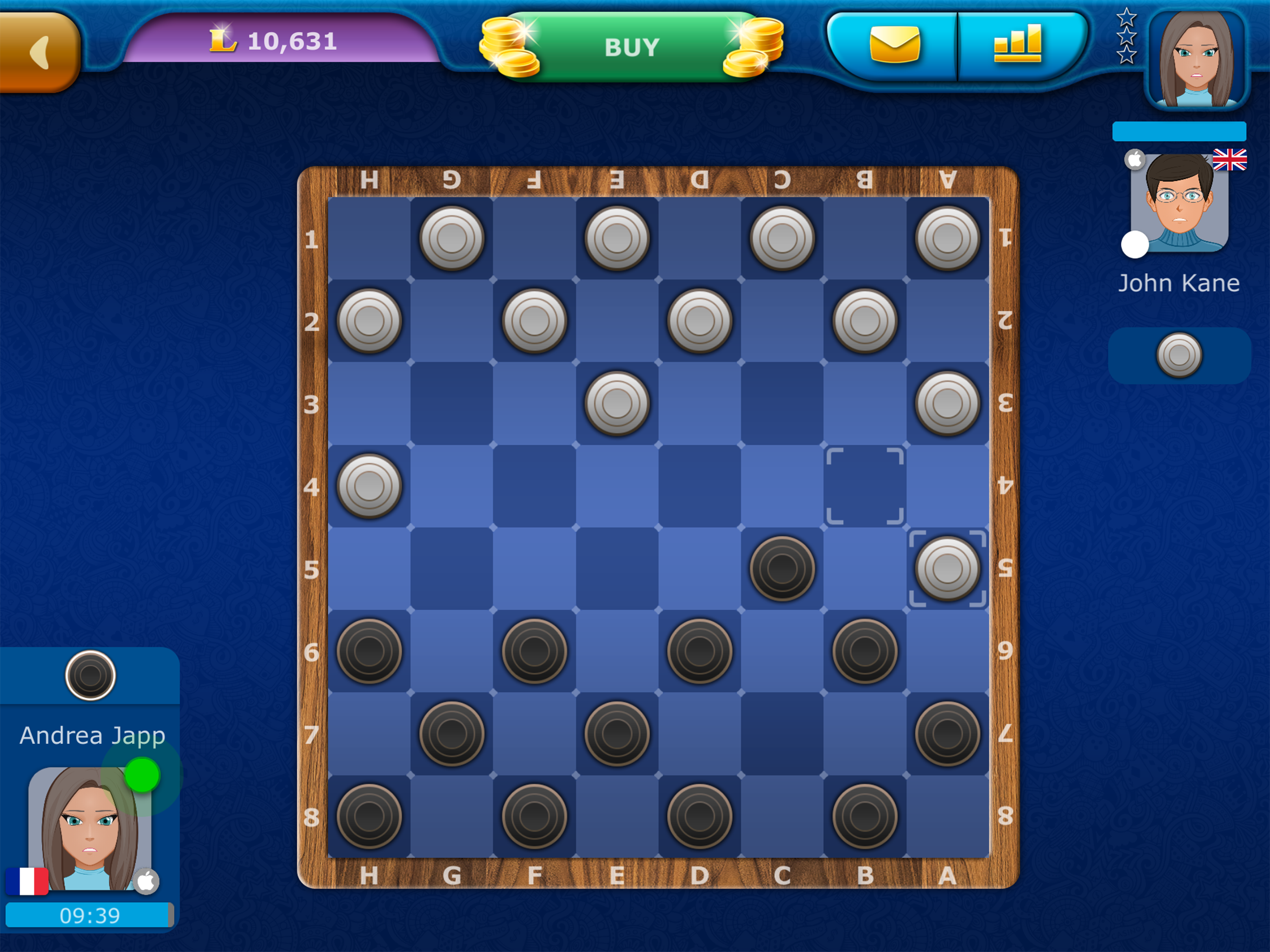 Online Checkers LiveGames