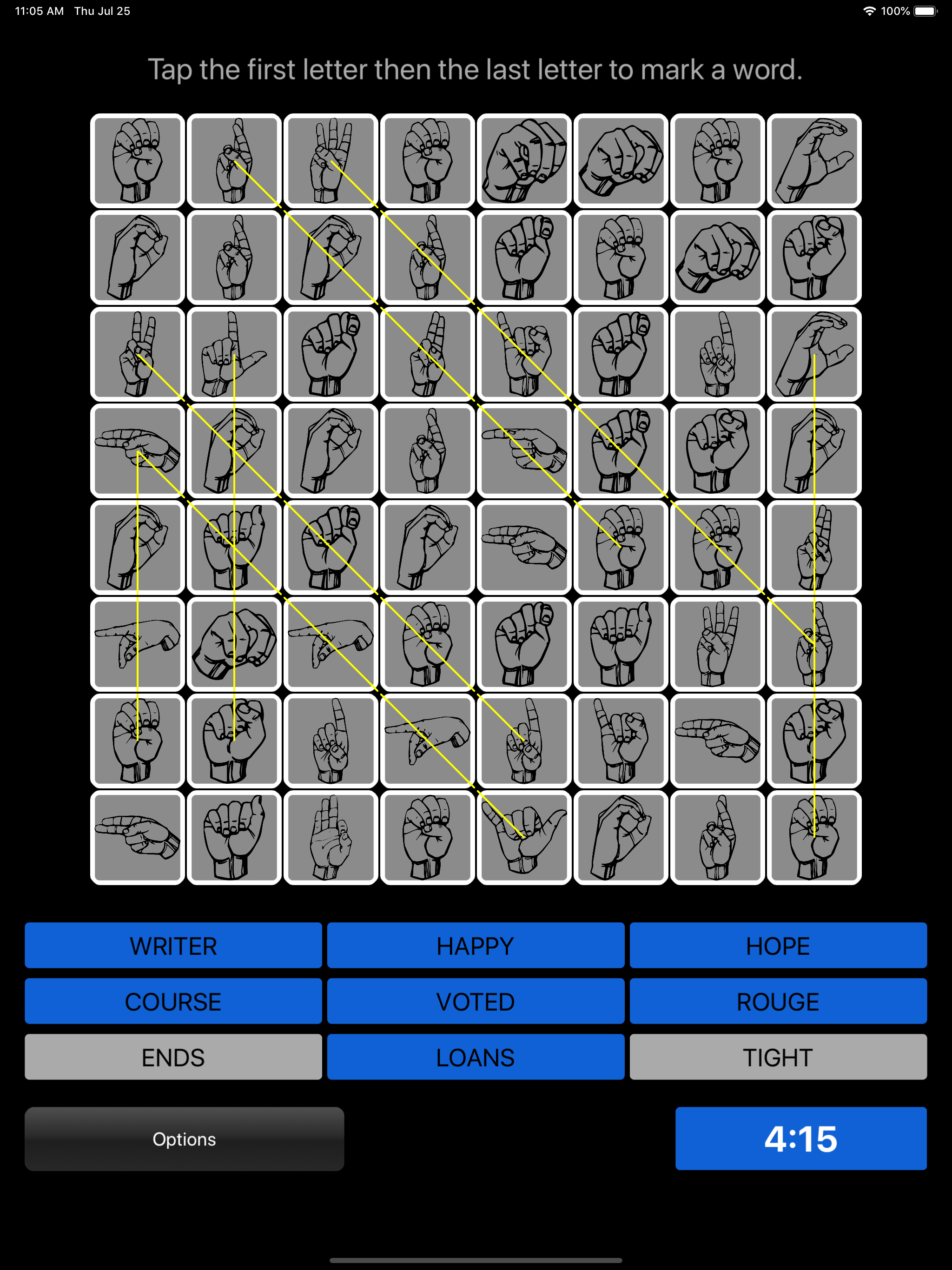 ASL Word Search
